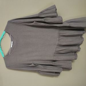 Bryn Walker Linen Asymmetrical Franci tunic S